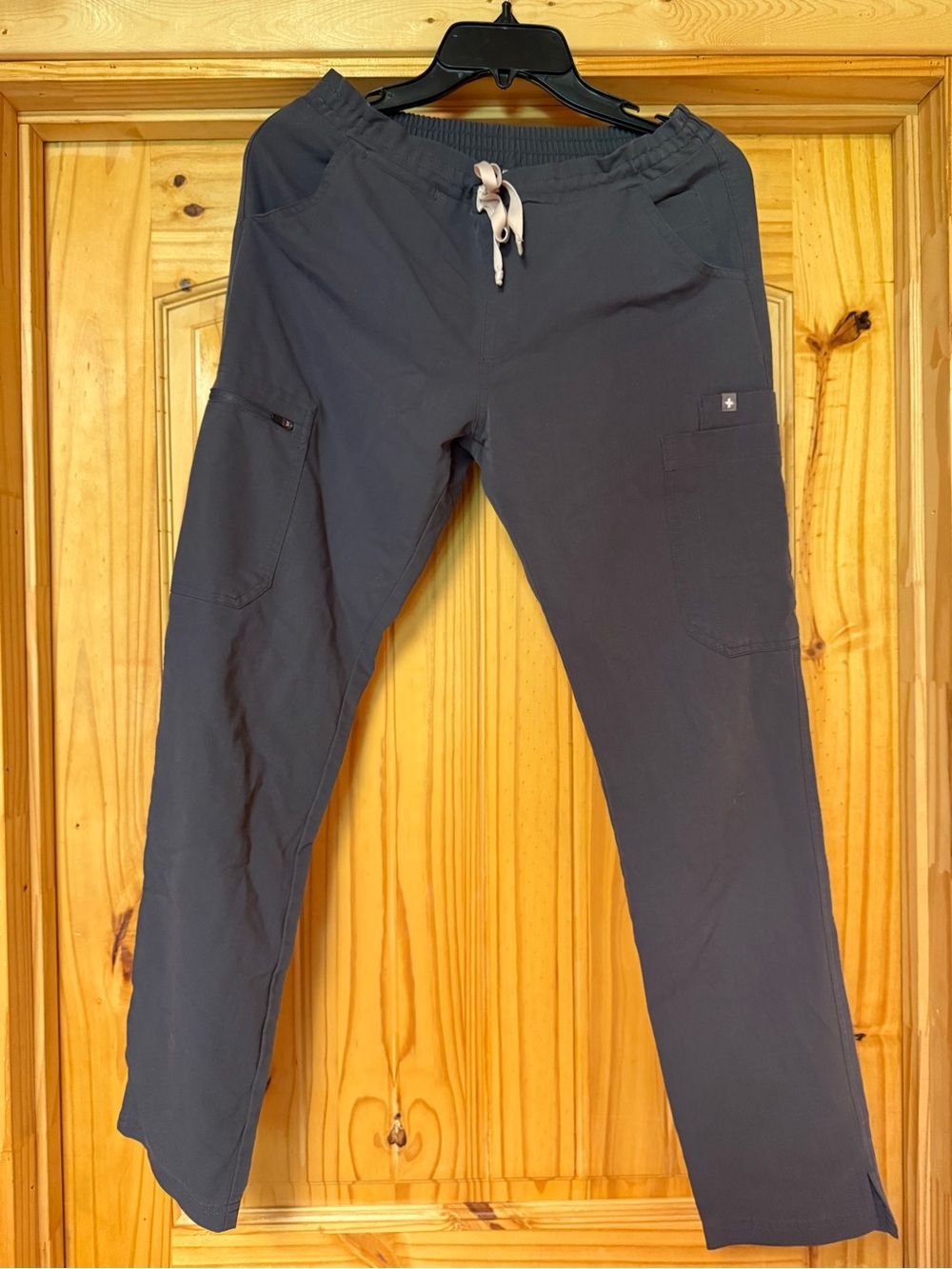 Figs womens Charcoal Drawstring  Pants